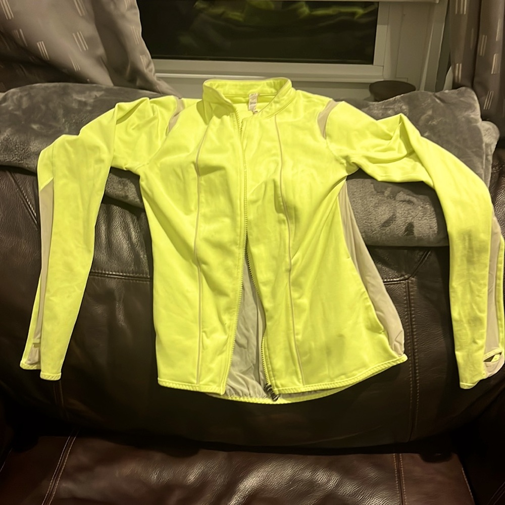 Under armor zip up jacket with mesh back